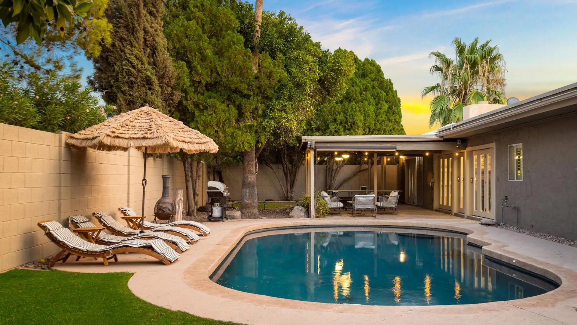 Holiday home Eugie Retreat Professionally Designed Bohemian Dream With Pool Scottsdale